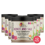Alikay Naturals Honey and Sage Deep Conditioner - 8oz 8 Oz (Pack of 12)