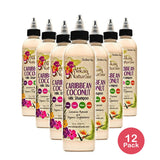 Alikay Naturals Milk Shampoo Caribbean Coconut 8 fl oz (237 ml) 8 Oz (Pack of 12)
