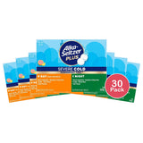 Alka-Seltzer Plus Powerfast Fizz Severe Day + Night Cold Medicine Effervescent (Pack of 30)