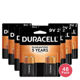 Alkaline Batteries, 9V, 2-Pk. -MN1604B2Z (Pack of 48)