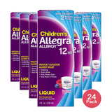 Allegra Childrens 12 Hour Allergy Relief Oral Suspension Liquid Berry 4Oz (Pack of 24)