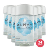 Almay Anti-Perspirant And Deodorant Sensitive Skin Clear Gel Fragrance Free 2.25Oz (Pack of 24)