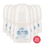 Almay Anti-Perspirant And Deodorant Sensitive Skin Roll-On Fragrance Free 1.7Oz (Pack of 24)