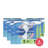 Always Pads Size 2 Infinity With Flex Foam Heavy Flow 4.16Oz (Pack of 12)