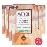 AMBI Even & Clear 20% Vitamin C Infused Face Glow Serum - 1 fl oz (Pack of 24)