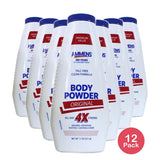 Ammens Original Medicated Powder Talc Free 11 Oz (Pack of 12)