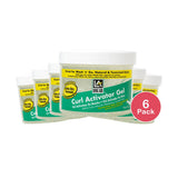 Ampro Long-Aid Activator Gel Hair Gel Extra Dry 10 oz (Pack of 6)