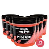Ampro Pre-Creme Base for Sensitive Scalp Hair Wax 12.5 oz 12.5oz (Pack of 12)