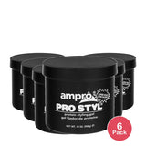 Ampro Pro Styl® Super Hold Protein Unisex Styling Gel for Resistant Hair Texture 32oz (Pack of 6)