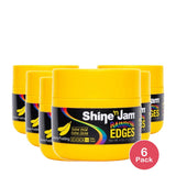 Ampro Shine n Jam Rainbow Edges Banana Pudding - 4 oz 4oz (Pack of 6)