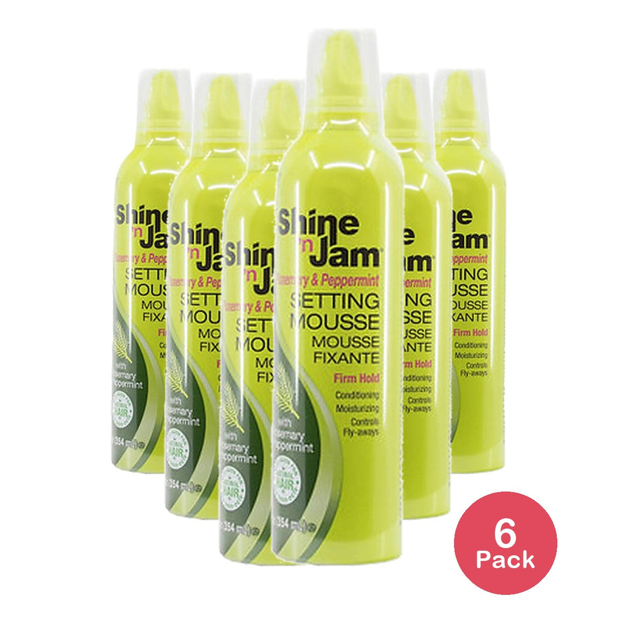 Ampro Shine N Jam Remy Mousse 12 Oz (Pack of 6)