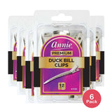 ANNIE DUCK BILL CLIPS #3195 (Pack of 6)