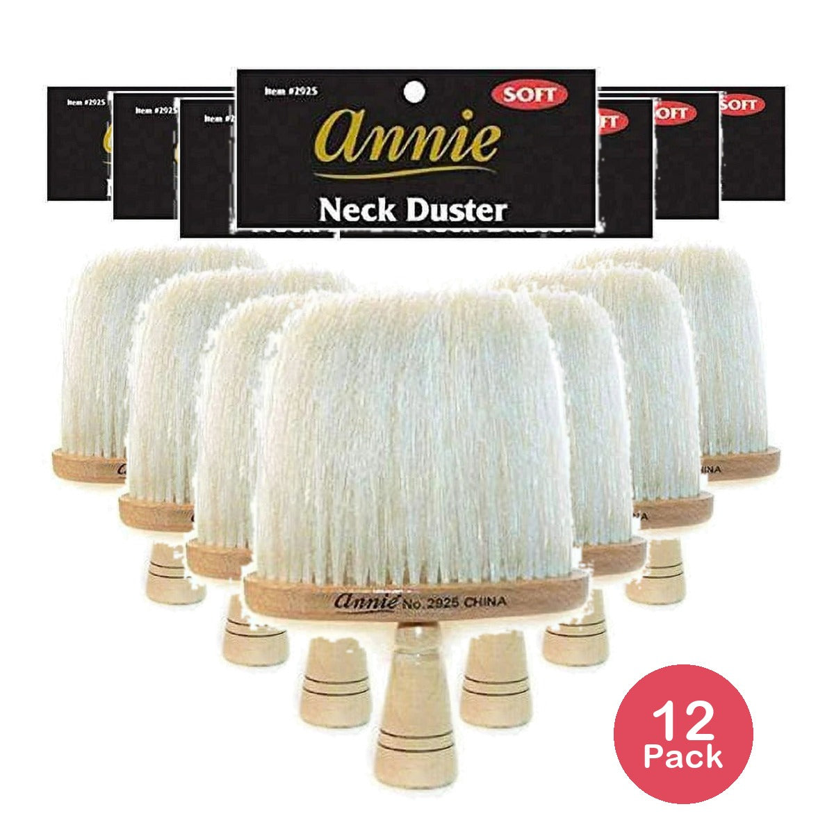 Annie Neck Duster Soft Brush #2925 (Pack of 12)