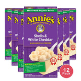 Annies Shells And White Cheddar Macaroni And Cheese 6Oz (Pack of 12)