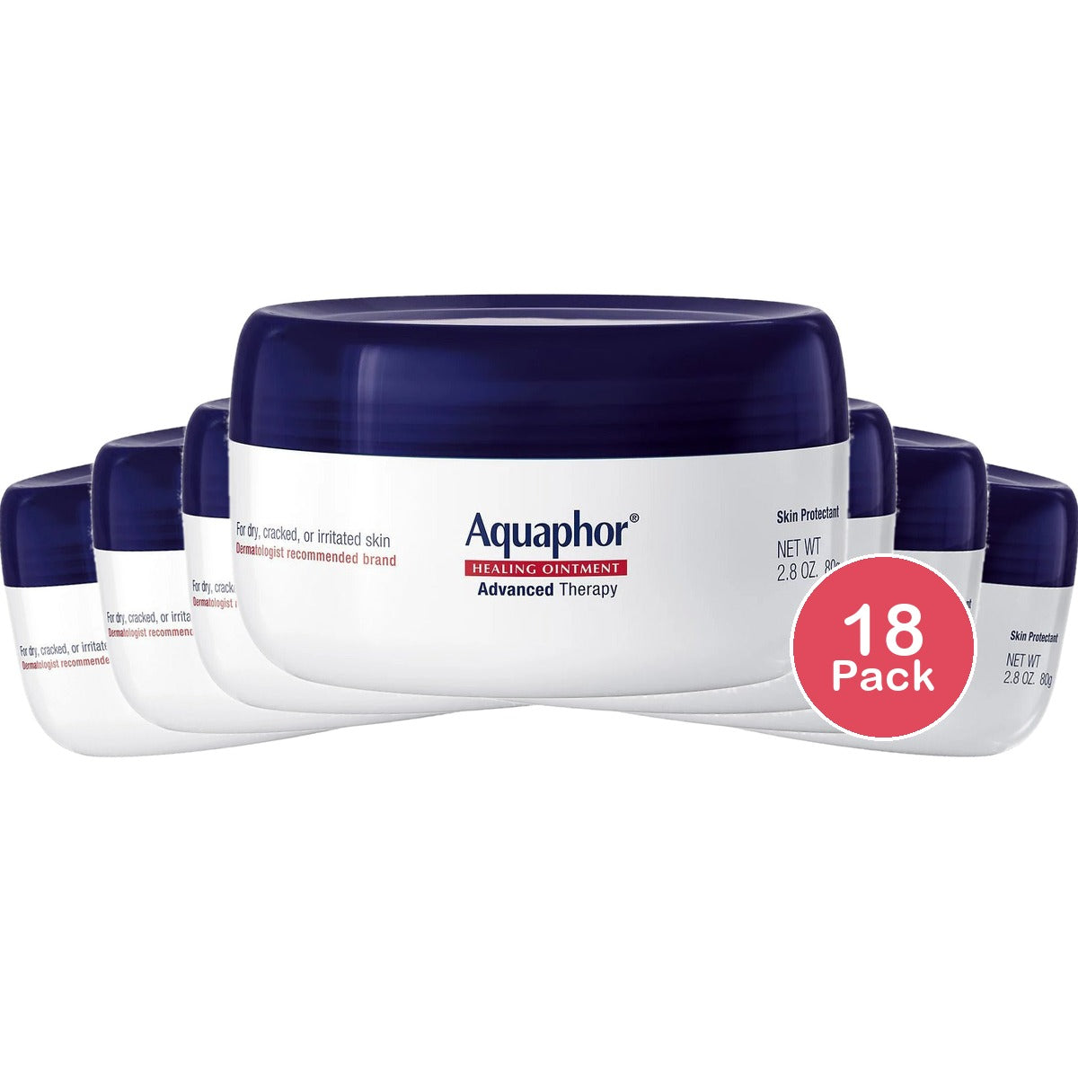 Aquaphor Advanced Healing Ointment 2.8 Oz (Pack of 18)