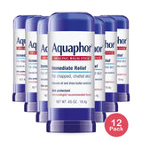 Aquaphor Healing Balm Stick, Skin Protectant With Avocado Oil And Shea Butter 0.65 Oz (Pack Of 12)