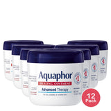Aquaphor Healing Ointment Skin Protectant Advanced Therapy Moisturizer for Dry 14 OZ (Pack of 12)
