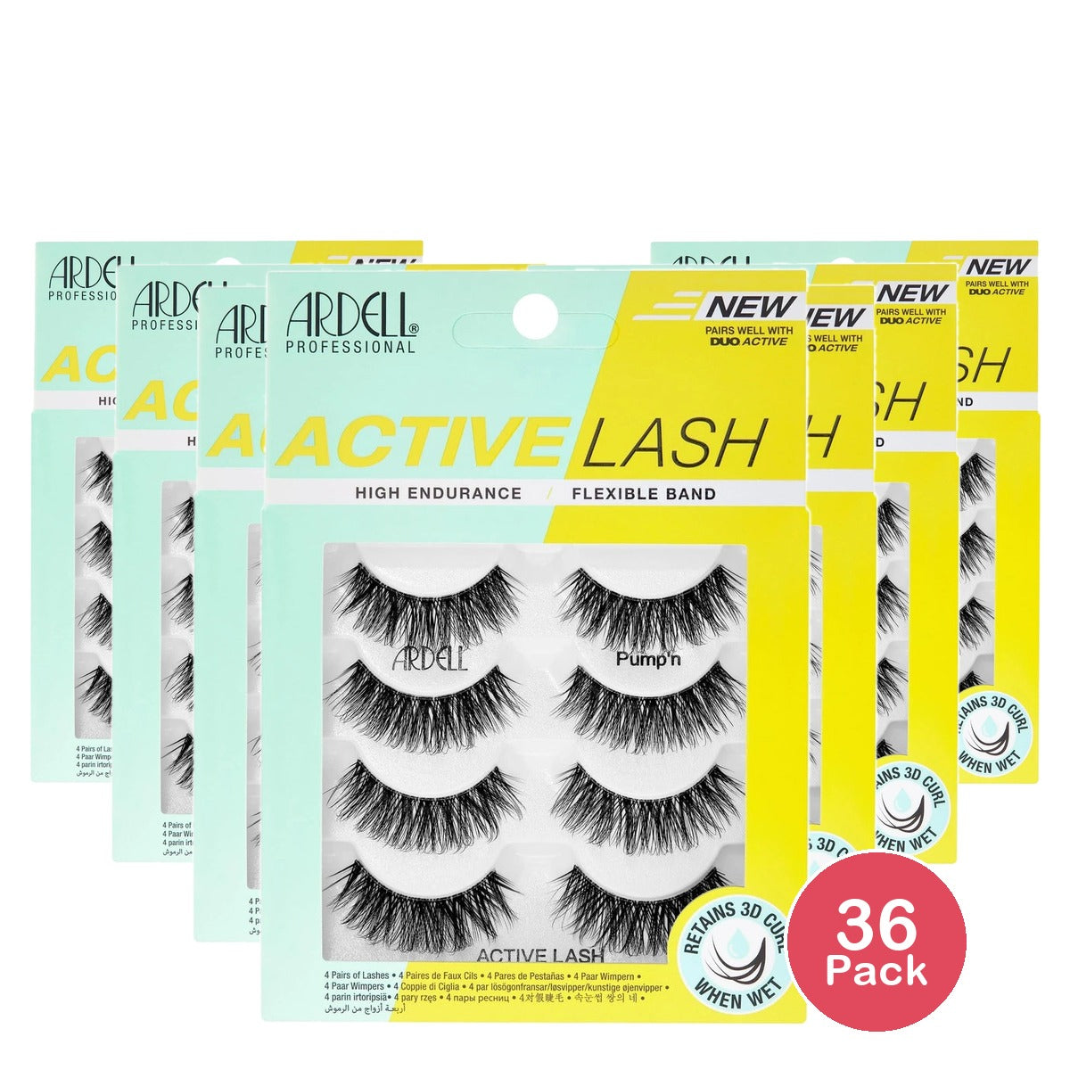 Ardell Active Lash - Pump n 4 Pack nan (Pack of 36)