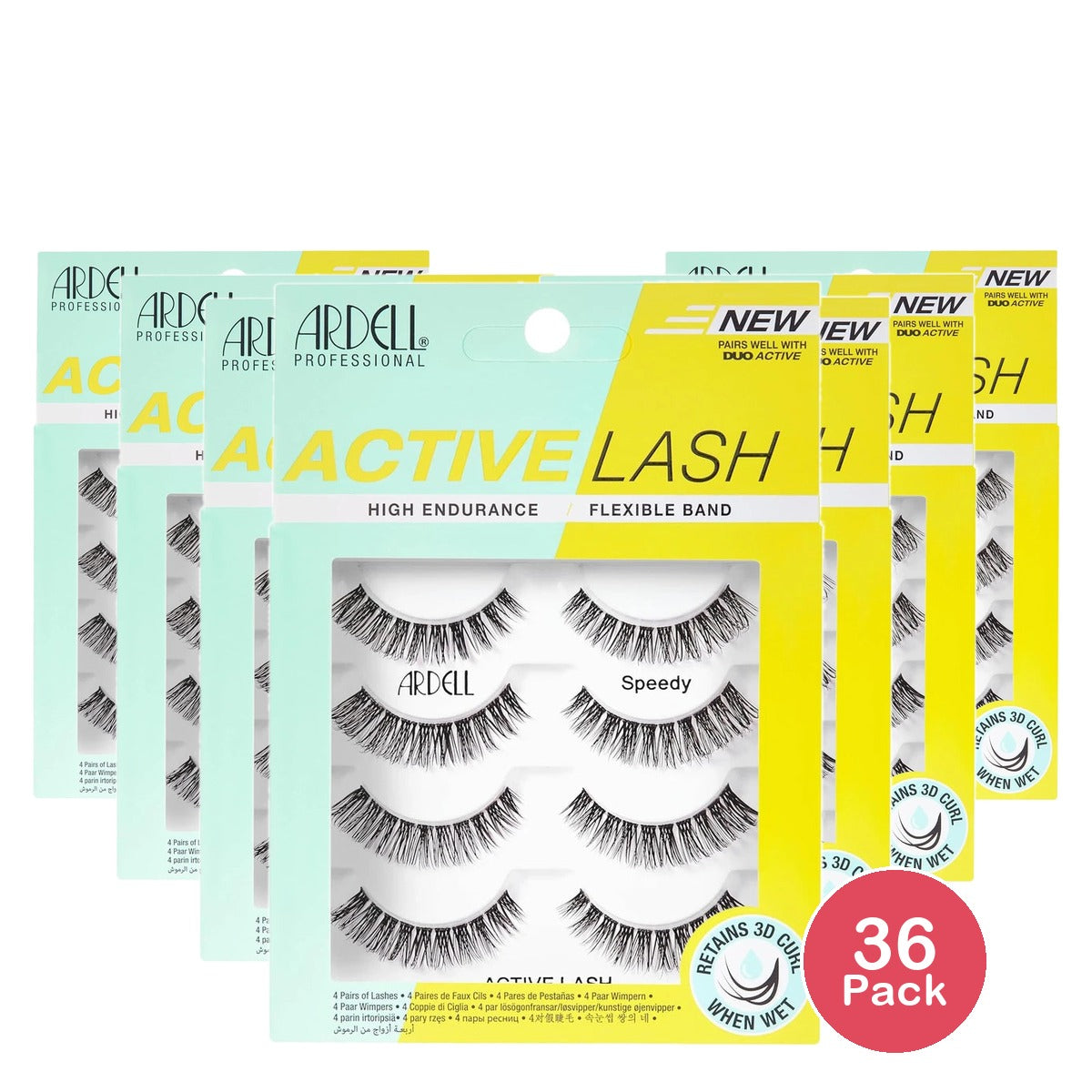 Ardell Active Lash - Speedy 4 Pack nan (Pack of 36)