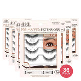 Ardell Eyelash Pre-Mapped Extensions Doll Eye (Pack of 36)