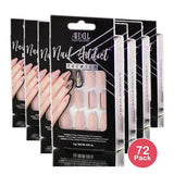 Ardell Nail Addict Premium Artificial Nail Set Blush (Pack of 72)
