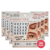 Ardell Naked Trios Lashes 32 Trios 1 Kit 1.13Oz (Pack of 36)