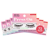 Ardell Press On Pre-Mapped Pre-Glued Underlash Extensions Wispies (Pack of 72)