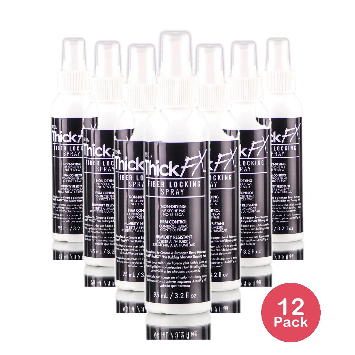 Ardell Thick FX Fiber Locking Spray 3.2 Oz (Pack of 12)