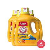 Arm & Hammer Clean Burst Liquid Detergent 110 Oz (Pack of 4)