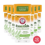 Arm & Hammer Essentials Deodorant, Fresh, 2.5 OZ (Pack of 12)
