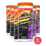 Armor All Interior Car Cleaning Wipes 30Ct 0.01Oz (Pack Of 6)