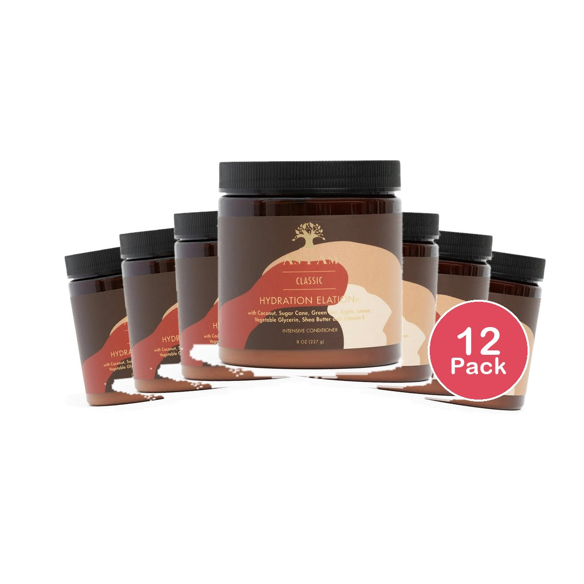 As I Am Classic Hydration Elation Deep Conditioner 8 oz. Dry Moisturizing 8 Oz (Pack of 12)