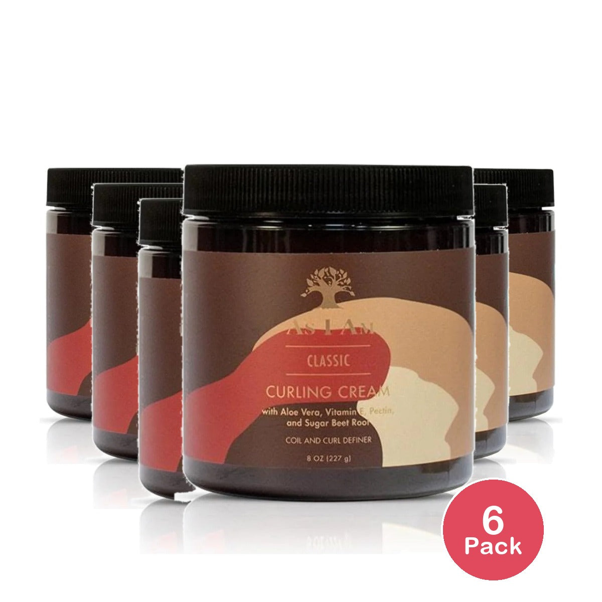 As I Am Curling Creme 8 Oz (Pack of 6)