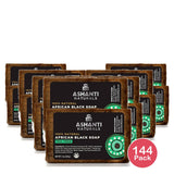 Ashanti Naturals 100% African Black Soap Tea Tree Bar (Pack of 144)