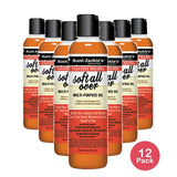 Aunt Jackie's Curls & Coils Soft All Over Multi Purpose Oil 8 oz (Pack of 12)