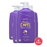 Aussie Miracle Curls Conditioner with Coconut Oil Paraben Free 26.2Oz (Pack of 4)