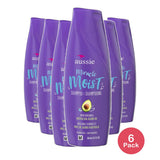 Aussie Miracle Moist Shampoo 12.1Oz (Pack of 6)