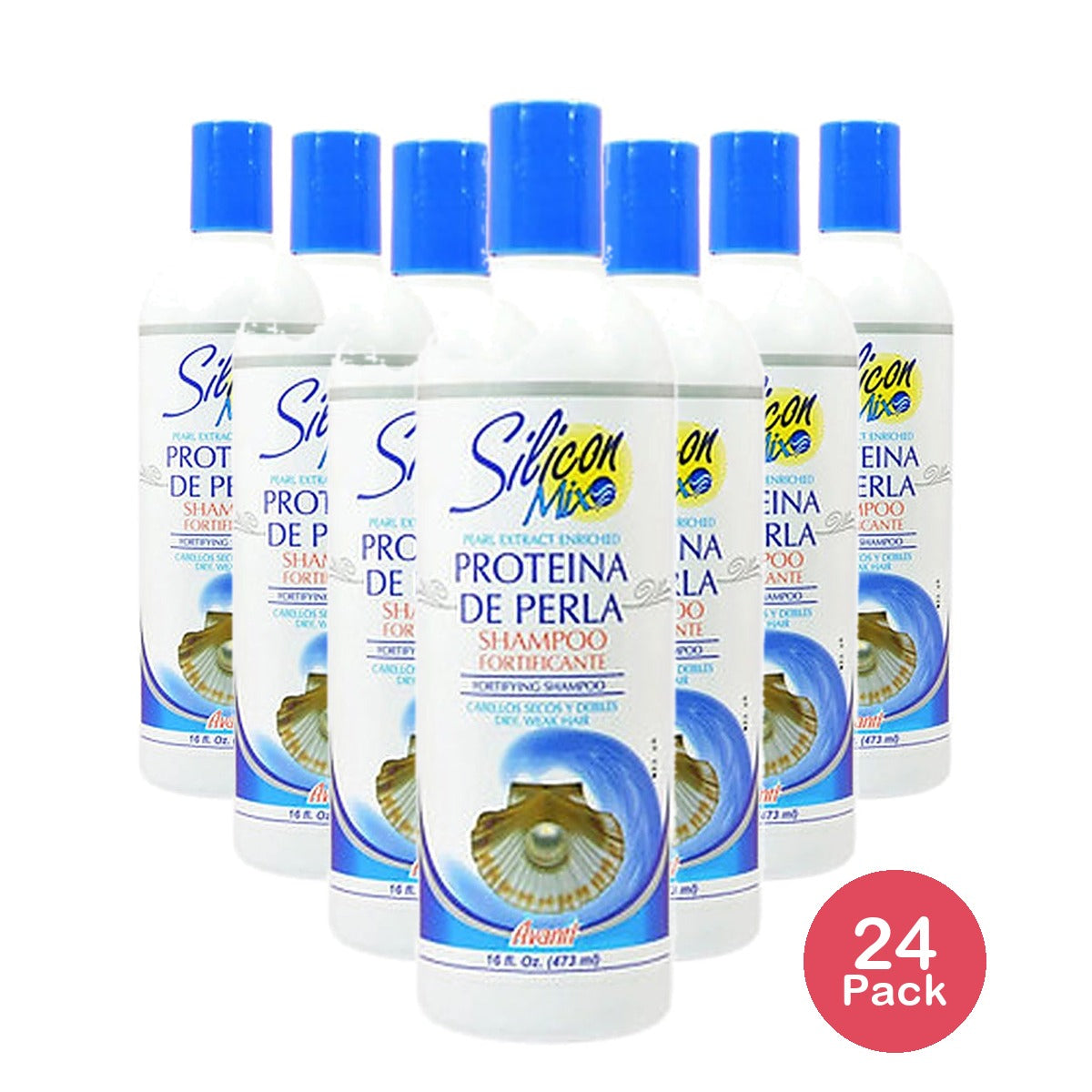 Avanti Perla de Silicon Shampoo 16 Oz (Pack of 24)
