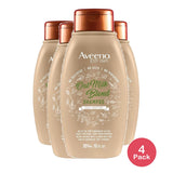 Aveeno Scalp Soothing Oat Milk Blend Shampoo 12 Fl Oz (Pack of 4)
