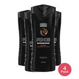 Axe Body Wash Refreshing Fragrances Dark Temptation16Oz. (Pack of 4)