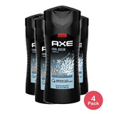 Axe Cool Ocean Body Wash 16 Oz (Pack of 4)