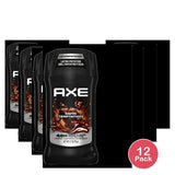 Axe Dry Invisible Solid Anti-Perspirant Deodorant Stick Dark Temptation2.7Oz (Pack of 12)