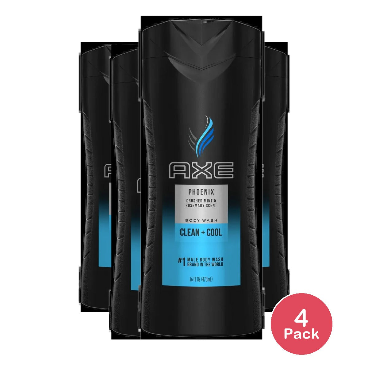 Axe Phoenix Revitalizing Shower Gel16Oz (Pack of 4)