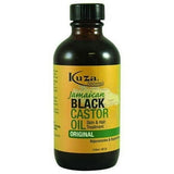 Kuza Jamaican Black Castor Oil Original 4 Oz (Pack of 6)