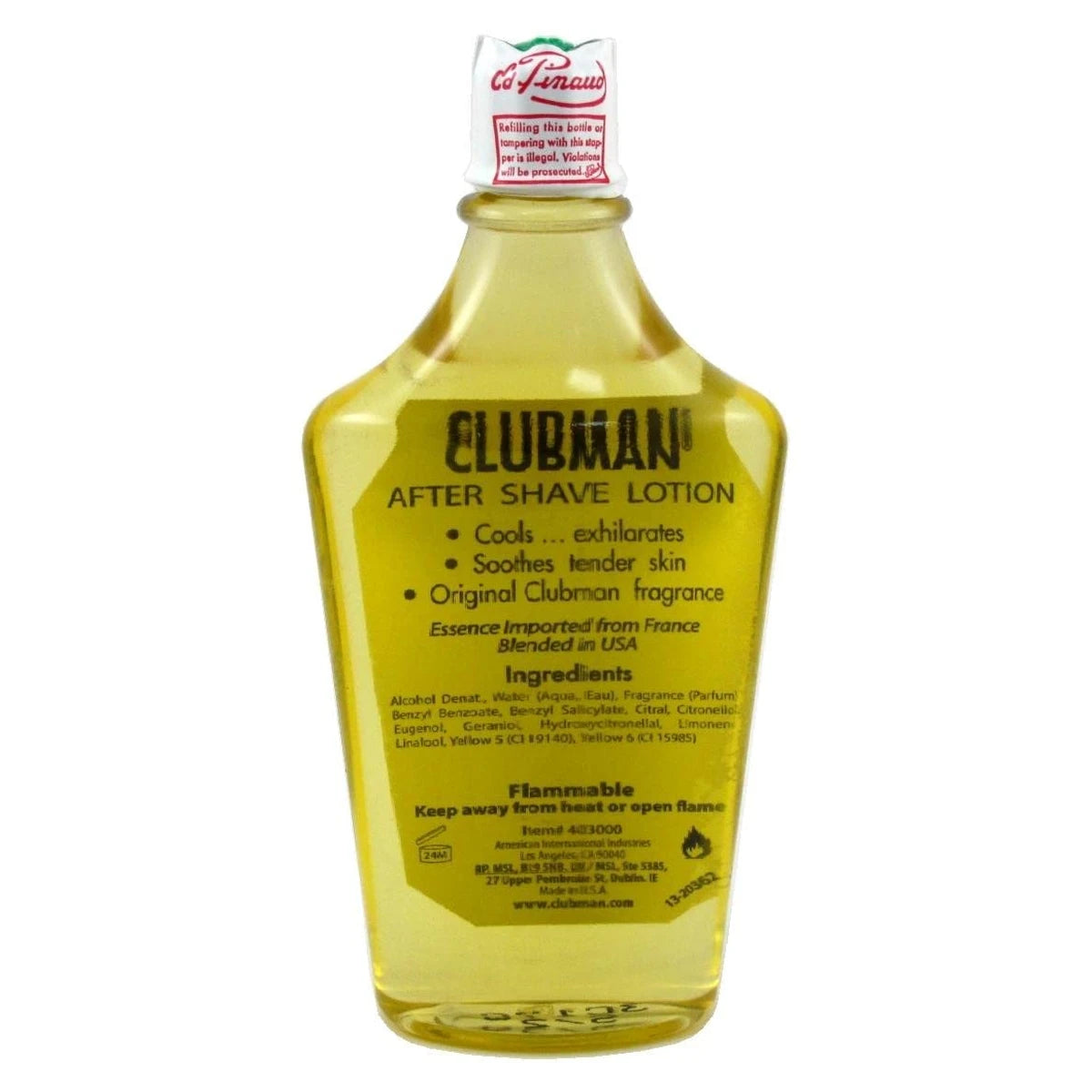 Pinaud Clubman After Shave Lotion 6Oz (Pack of 12)