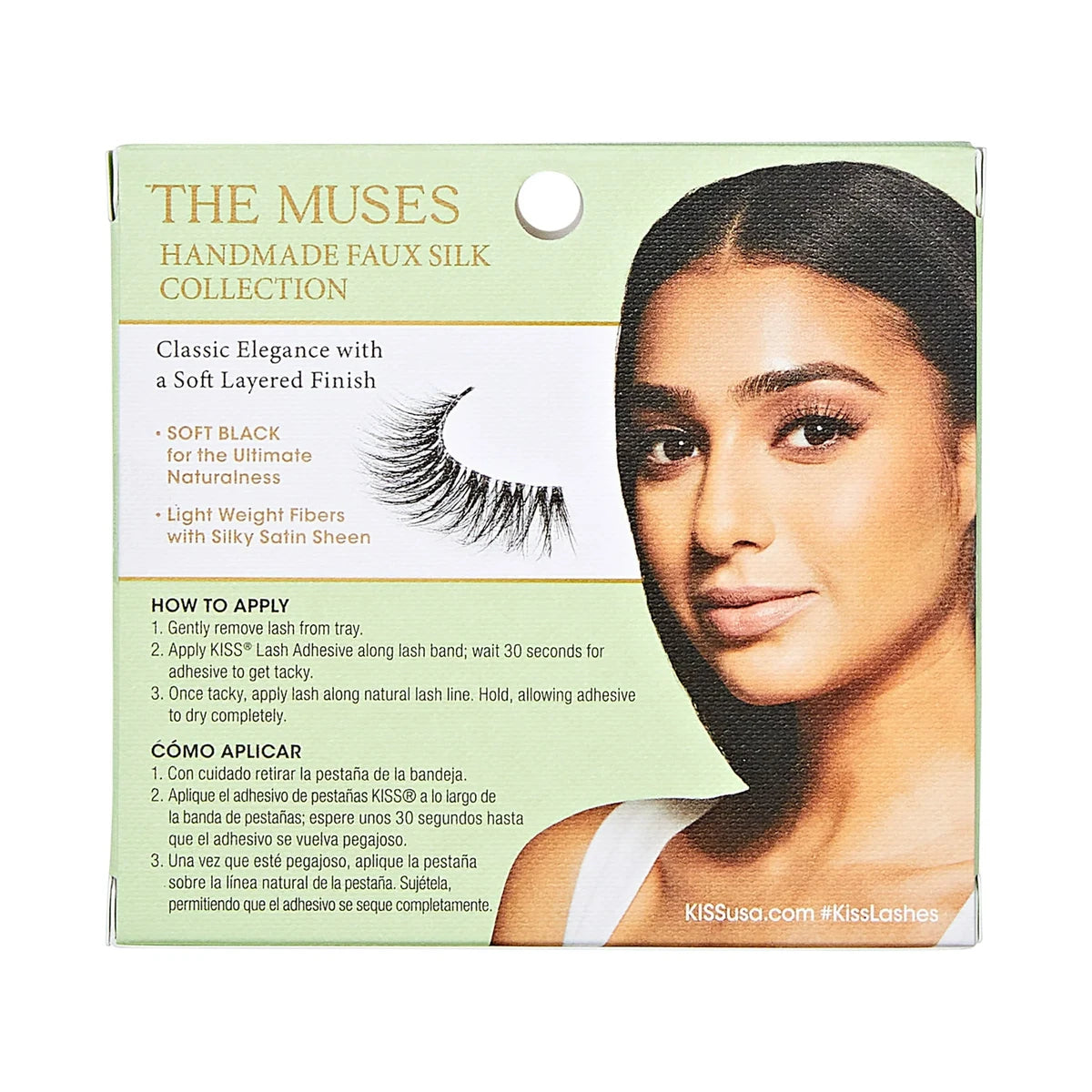 Kiss Couture Muses False Eyelashes Collectio Empress 1 Pair 0.32Oz (Pack Of 36)
