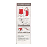 Kiss Impress Color Press On Manicure Reddy Or Not Short 0.32Oz (Pack Of 36)