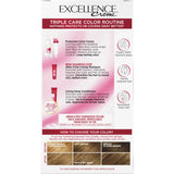 Loreal Excellence Triple Protection Hair Color Creme #6 Light Brown1 Ea 10.4oz (Pack of 12)