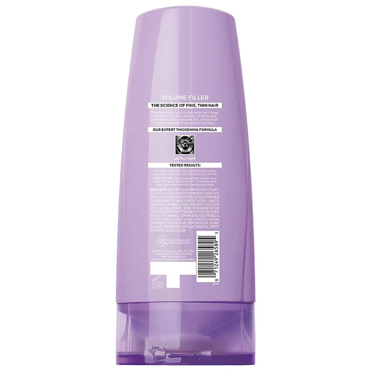 Loreal Paris Advanced Haircare Volume Filler Thickening Conditioner 12.6Oz (Pack of 6)