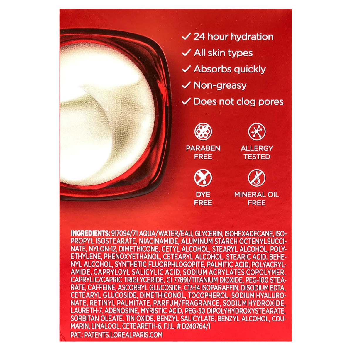 LOreal Paris Revitalift Triple Power Anti Aging Moisturizer 1.7Oz (Pack of 24)
